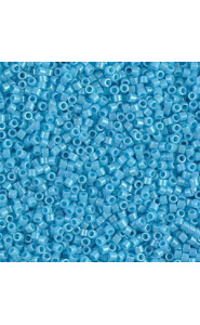 Miyuki delica beads 15/0 - Opaque sky blue luster DBS-215